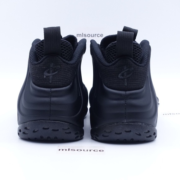 NEW Nike Air Foamposite One Sneakers Black/Anthracite 314996-001 - Picture 5 of 8